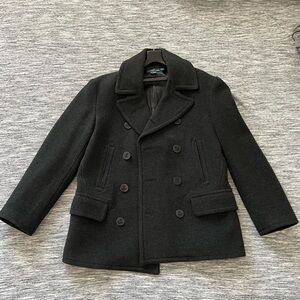 POLO RALPH LAUREN 100% WOOL PEA COAT